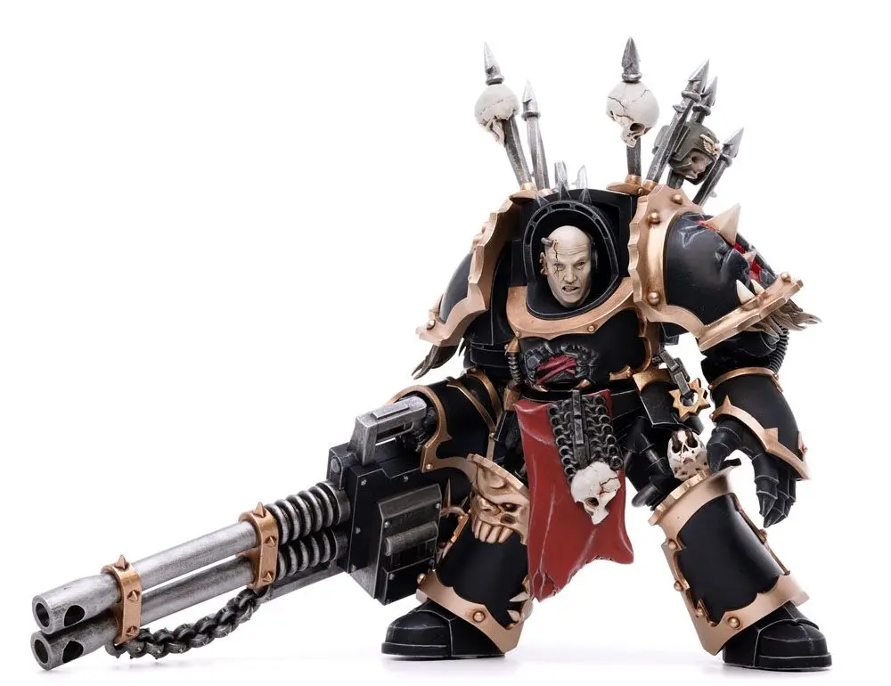 Warhammer 40k Actionfigur 1/18 Black Legion Brother Gornoth 17 cm Produktfoto