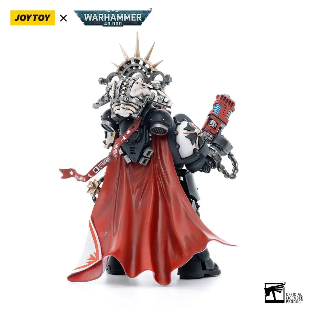 Warhammer 40k Actionfigur 1/18 Black Templars Marshal Baldeckrath 12 cm Produktfoto