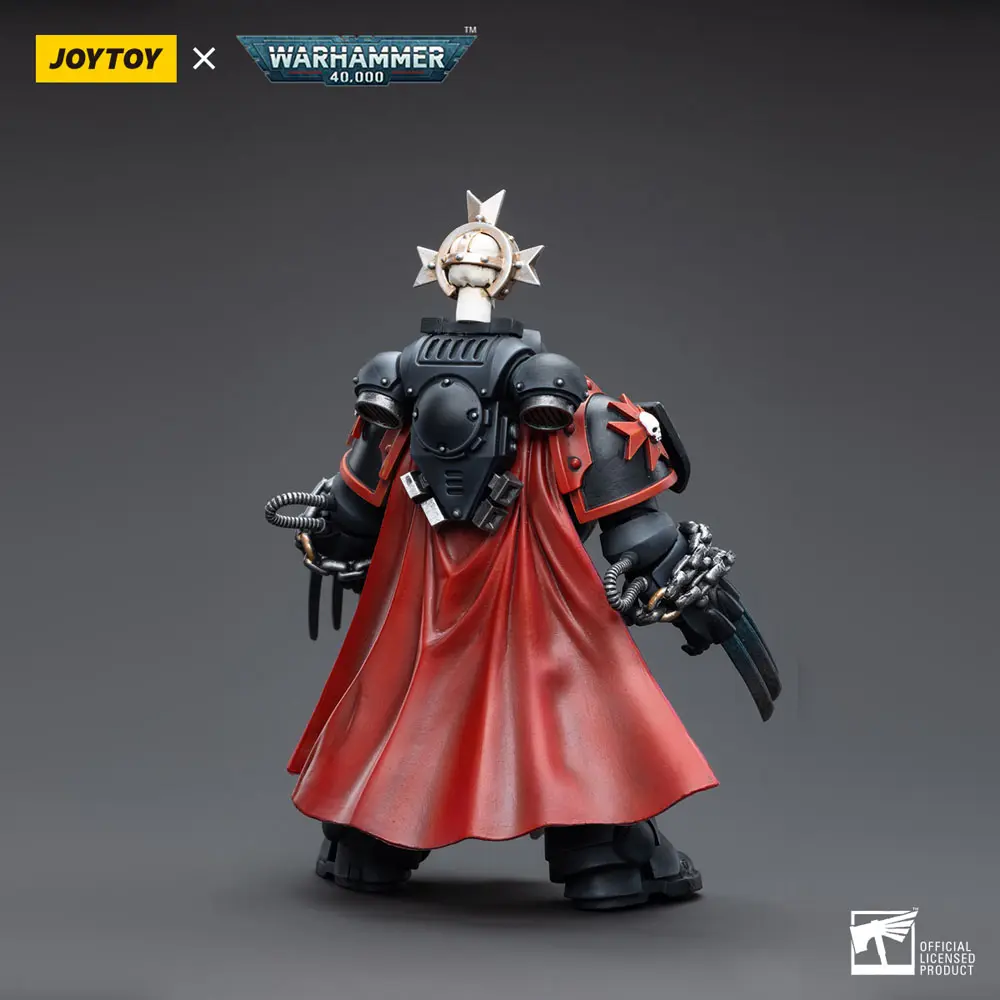 Warhammer 40k Actionfigur 1/18 Black Templars Primaris Sword Brethren Alberic 12 cm Produktfoto