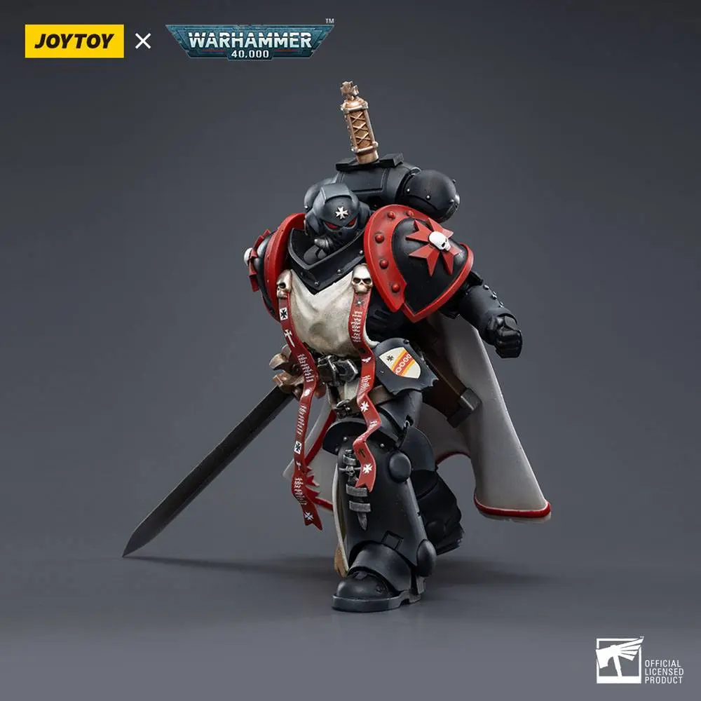 Warhammer 40k Actionfigur 1/18 Black Templars Primaris Sword Brethren Eberwulf 12 cm termékfotó