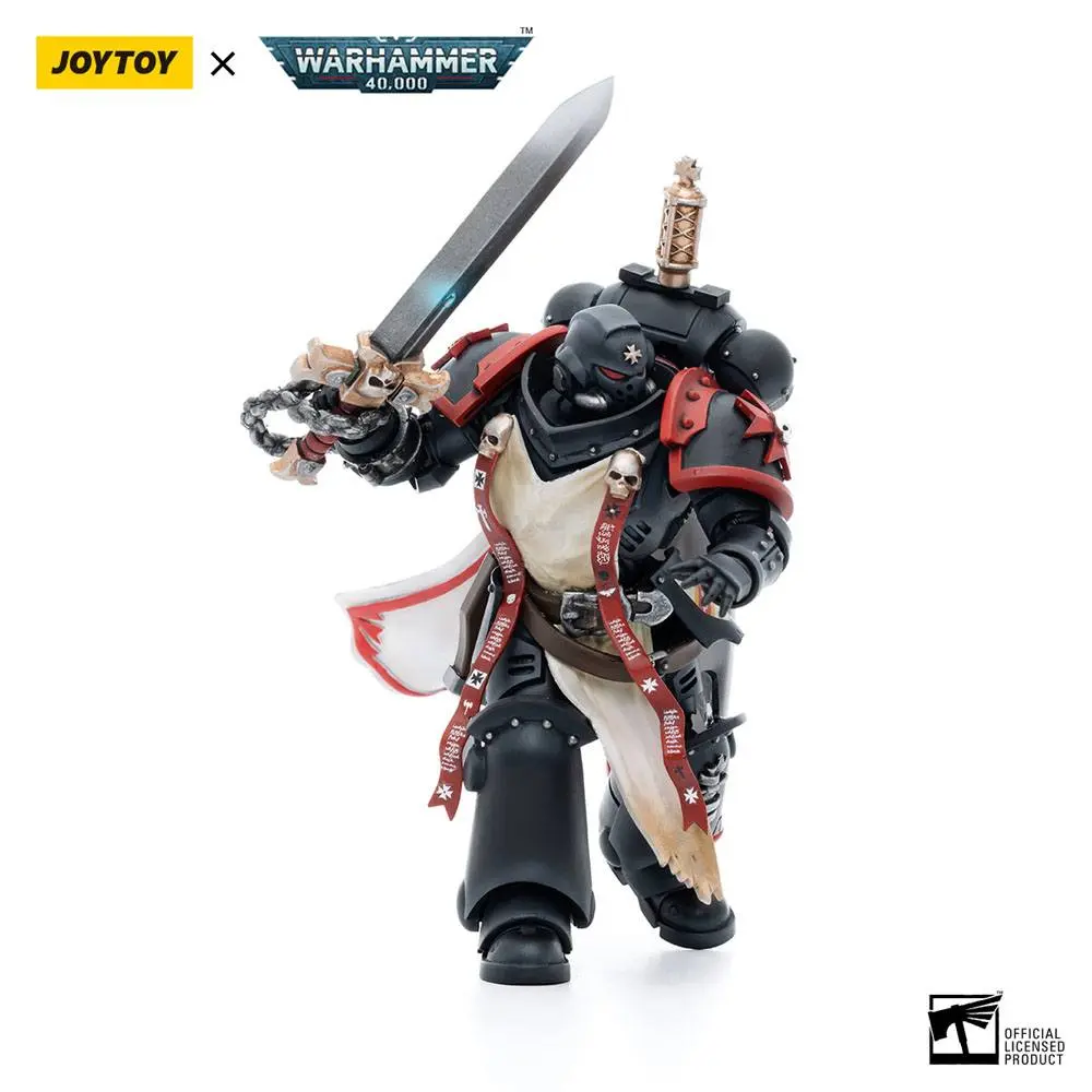 Warhammer 40k Actionfigur 1/18 Black Templars Primaris Sword Brethren Eberwulf 12 cm termékfotó