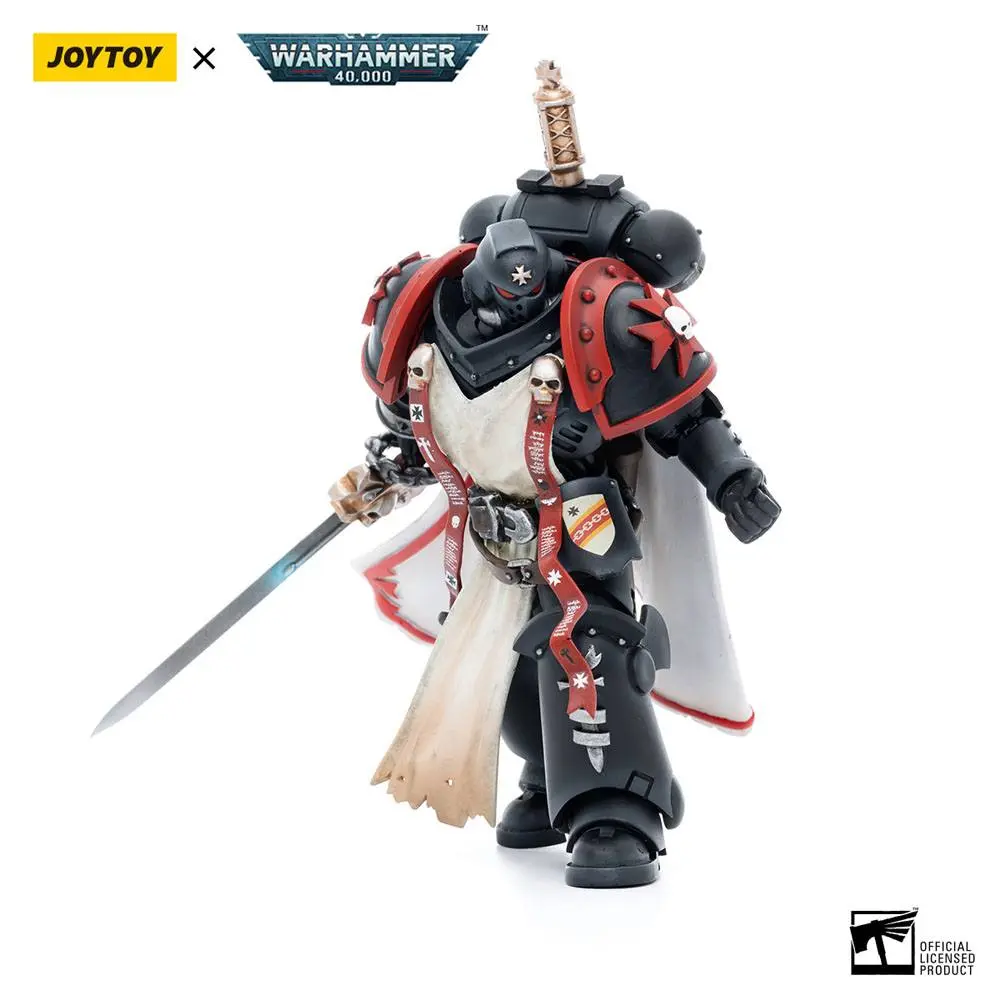 Warhammer 40k Actionfigur 1/18 Black Templars Primaris Sword Brethren Eberwulf 12 cm termékfotó