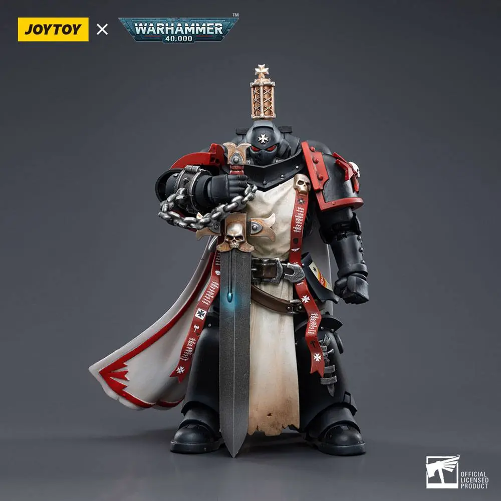 Warhammer 40k Actionfigur 1/18 Black Templars Primaris Sword Brethren Eberwulf 12 cm termékfotó