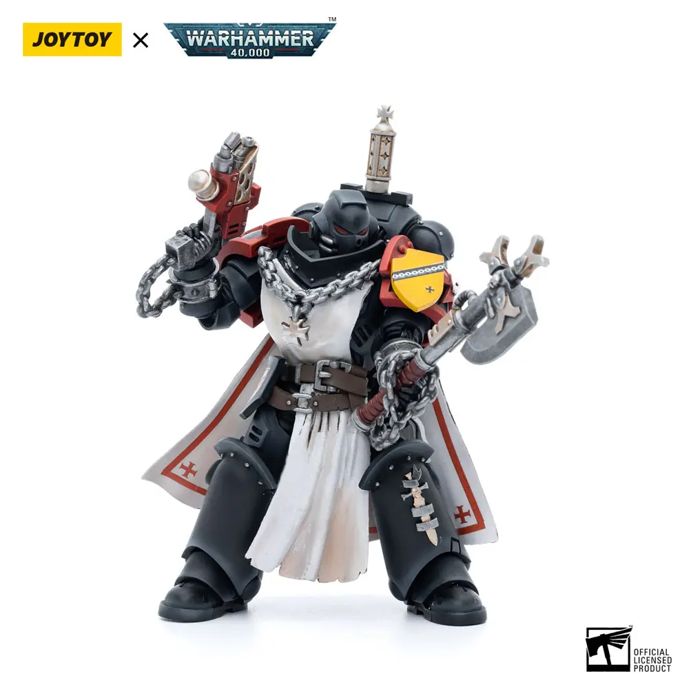 Warhammer 40k Actionfigur 1/18 Black Templars Primaris Sword Brethren Granbertus 12 cm Produktfoto