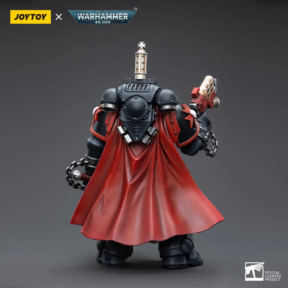 Warhammer 40k Actionfigur 1/18 Black Templars Primaris Sword Brethren Granbertus 12 cm Produktfoto