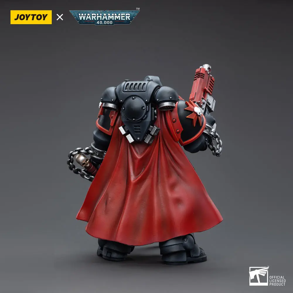 Warhammer 40k Actionfigur 1/18 Black Templars Primaris Sword Brethren Harmund 12 cm Produktfoto