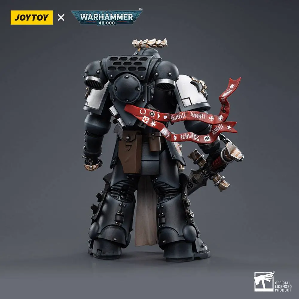 Warhammer 40k Actionfigur 1/18 Black Templars The Emperors Champion Rolantus 12 cm termékfotó