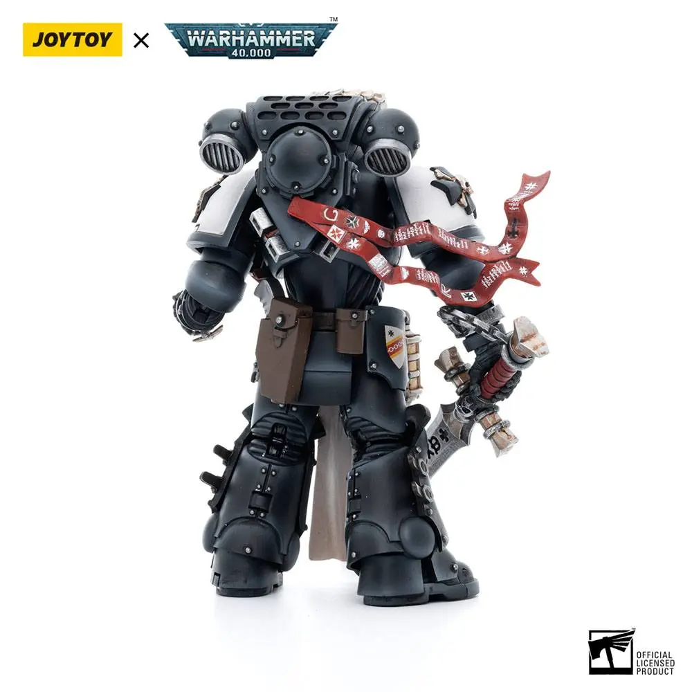 Warhammer 40k Actionfigur 1/18 Black Templars The Emperors Champion Rolantus 12 cm termékfotó