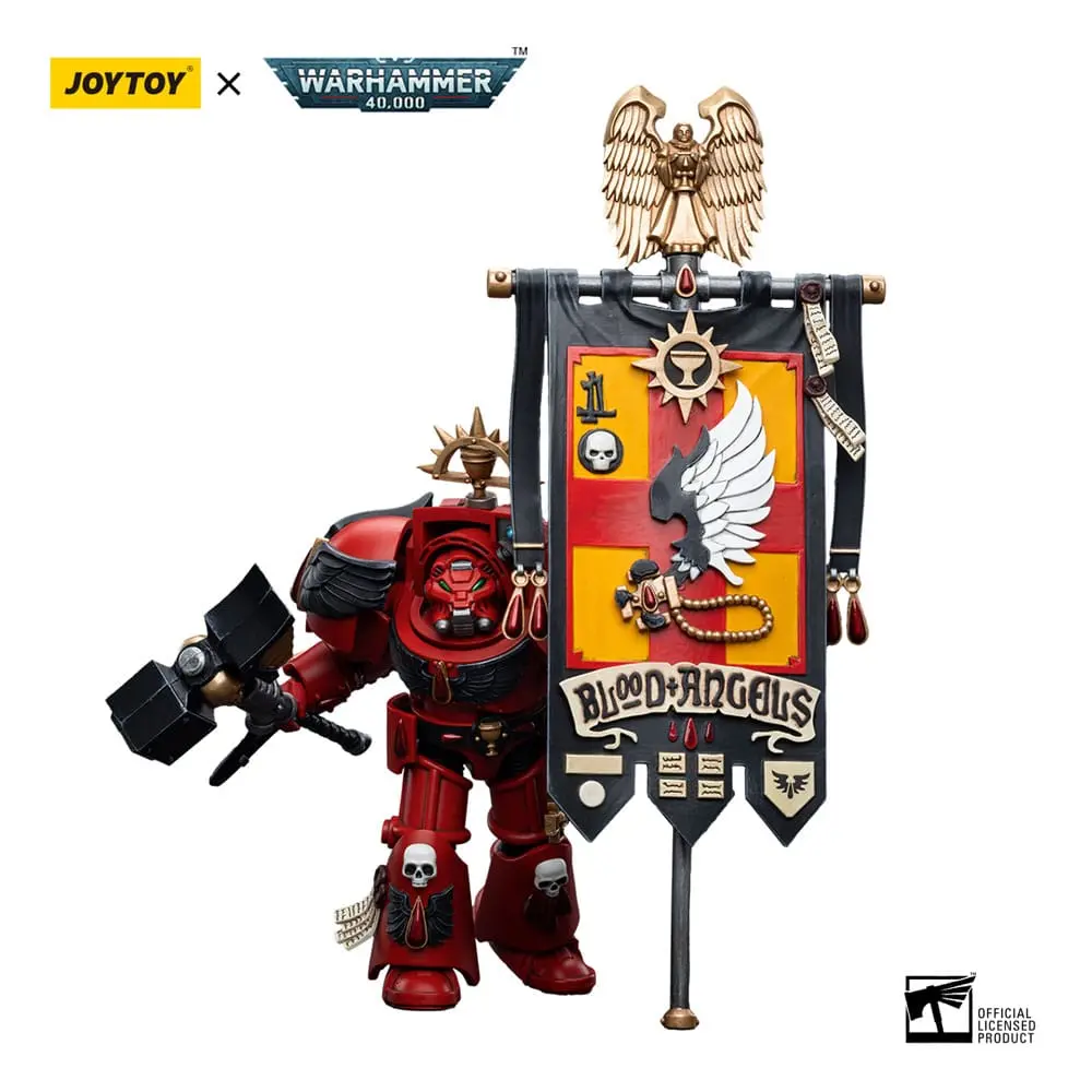 Warhammer 40k Actionfigur 1/18 Blood Angels Ancient Brother Leonid 12 cm termékfotó