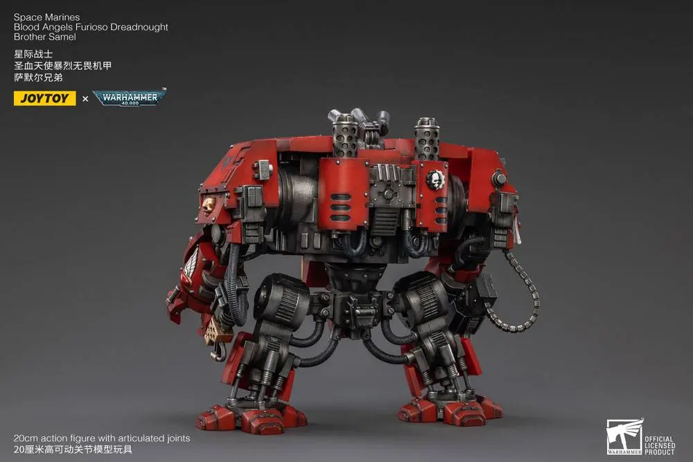 Warhammer 40k Actionfigur 1/18 Blood Angels Furioso Dreadnought Brother Samel 20 cm Produktfoto