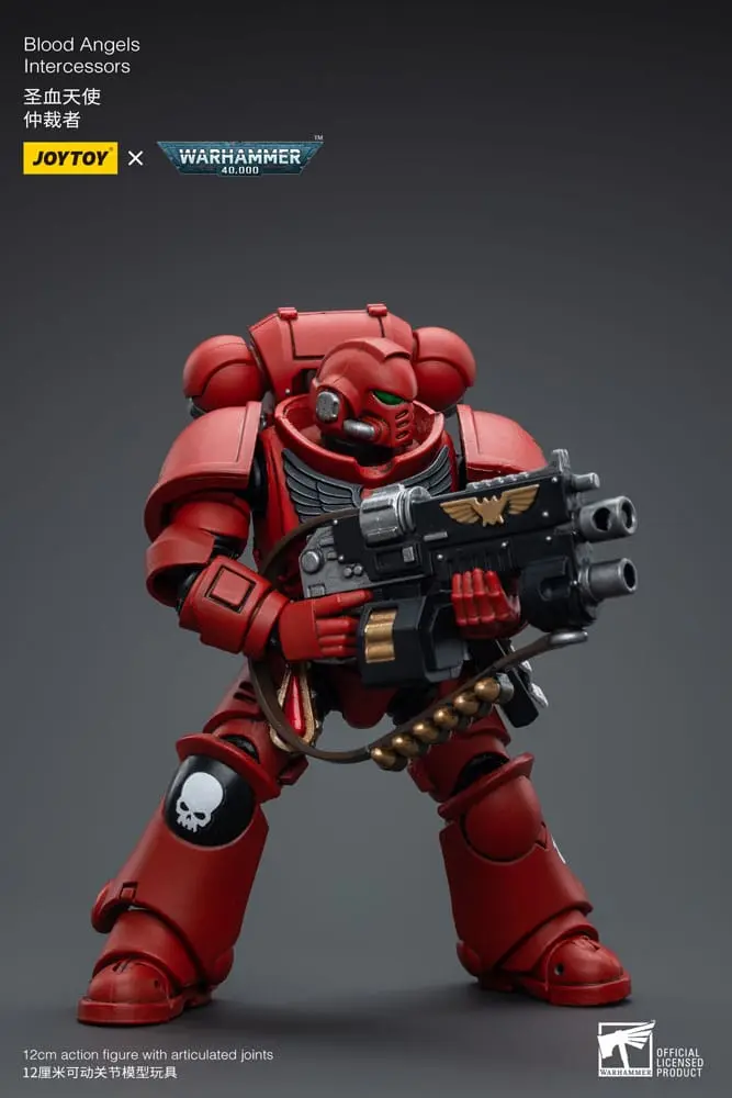 Warhammer 40k Actionfigur 1/18 Blood Angels Intercessors 12 cm termékfotó