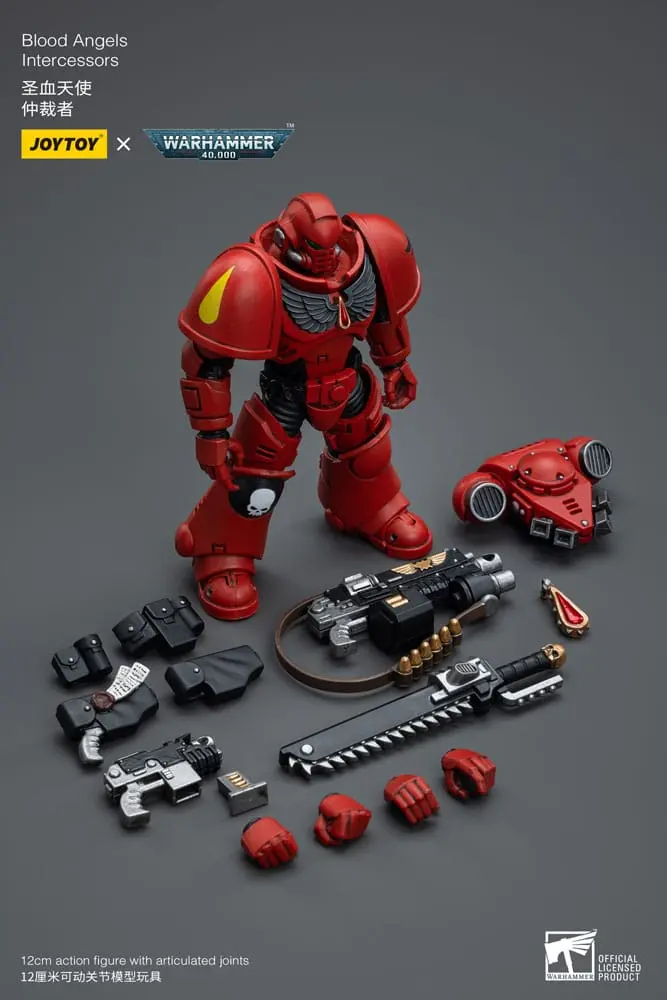 Warhammer 40k Actionfigur 1/18 Blood Angels Intercessors 12 cm termékfotó