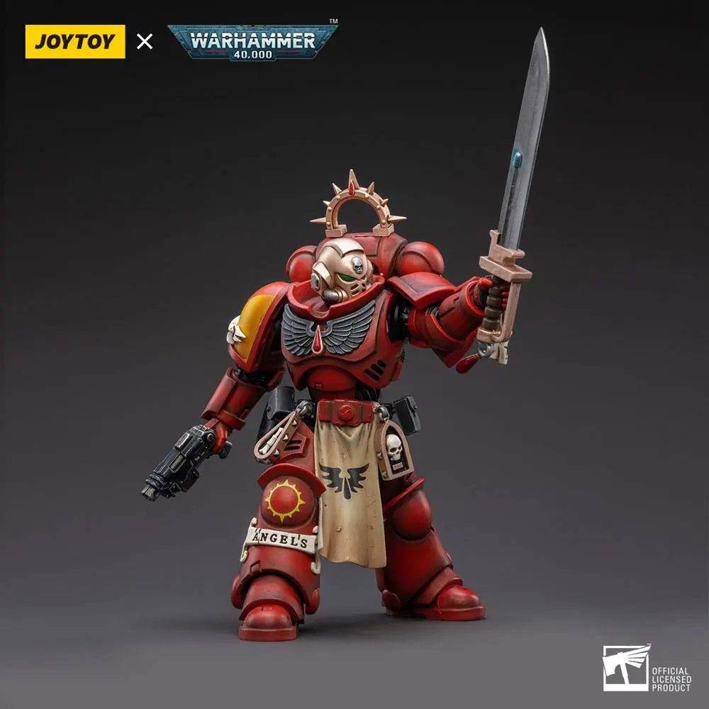 Warhammer 40k Actionfigur 1/18 Blood Angels Primaris Lieutenant Tolmeron 12 cm Produktfoto