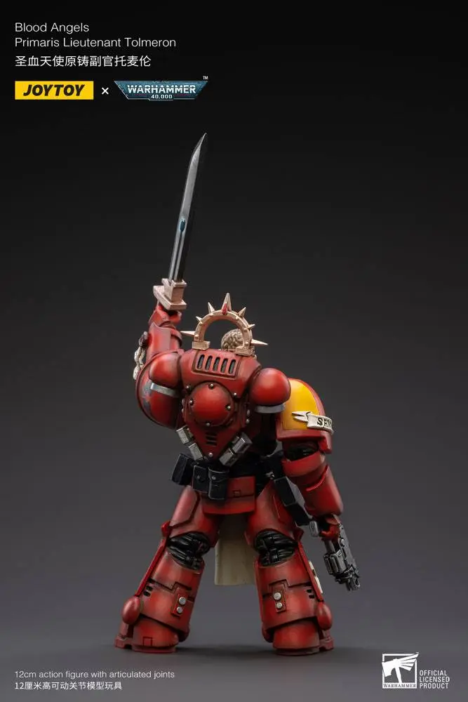Warhammer 40k Actionfigur 1/18 Blood Angels Primaris Lieutenant Tolmeron 12 cm Produktfoto
