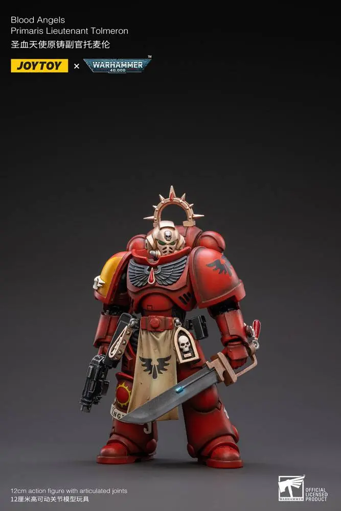 Warhammer 40k Actionfigur 1/18 Blood Angels Primaris Lieutenant Tolmeron 12 cm Produktfoto