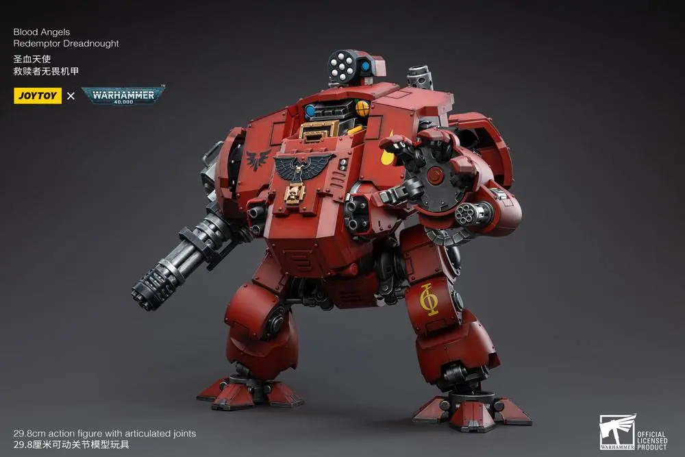 Warhammer 40k Actionfigur 1/18 Blood Angels Redemptor Dreadnought 30 cm Produktfoto