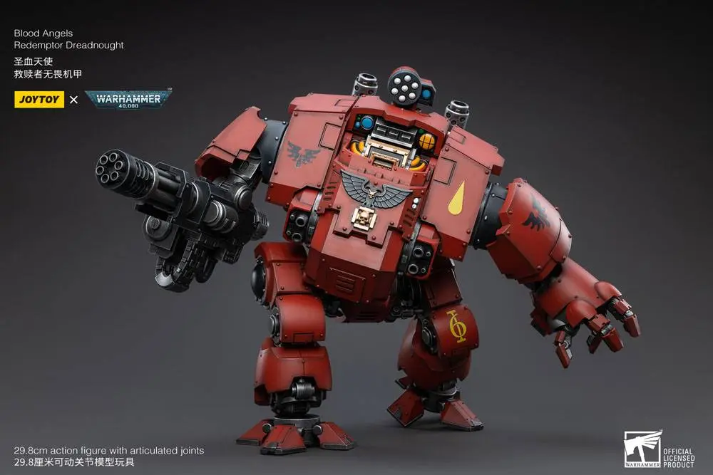 Warhammer 40k Actionfigur 1/18 Blood Angels Redemptor Dreadnought 30 cm Produktfoto