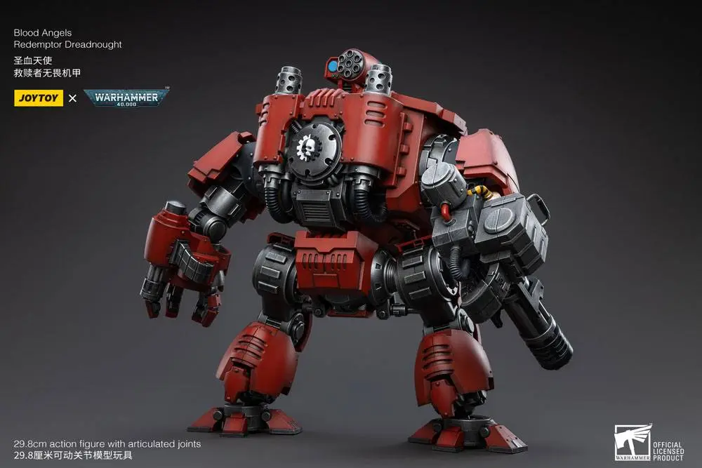 Warhammer 40k Actionfigur 1/18 Blood Angels Redemptor Dreadnought 30 cm Produktfoto