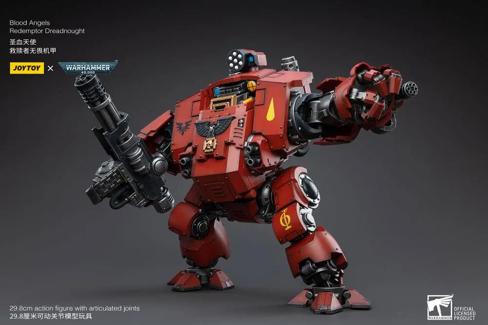 Warhammer 40k Actionfigur 1/18 Blood Angels Redemptor Dreadnought 30 cm Produktfoto