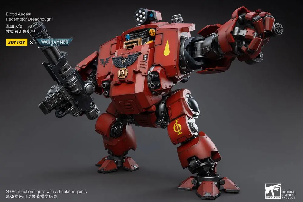 Warhammer 40k Actionfigur 1/18 Blood Angels Redemptor Dreadnought 30 cm Produktfoto