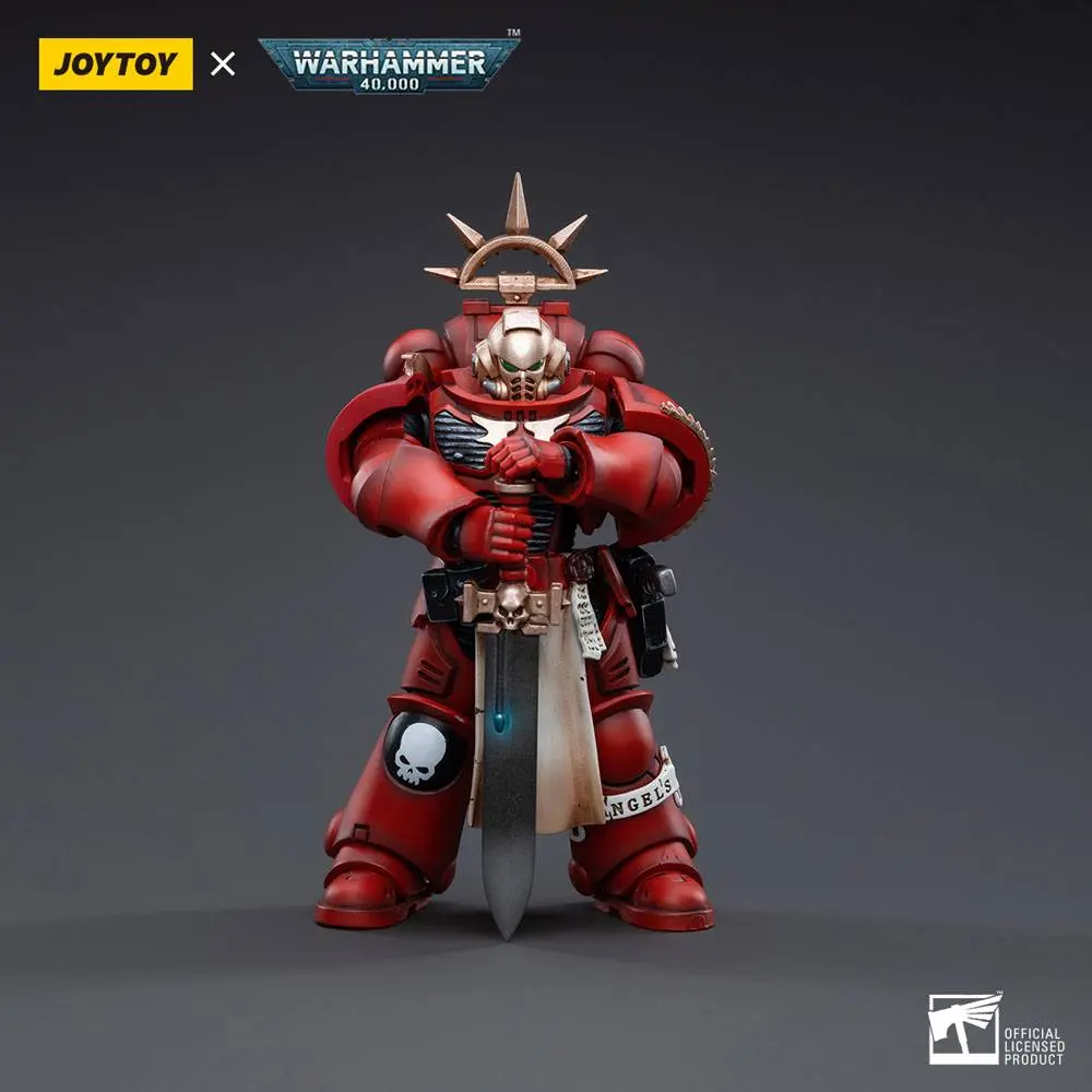 Warhammer 40k Actionfigur 1/18 Blood Angels Veteran Laenatus 12 cm termékfotó