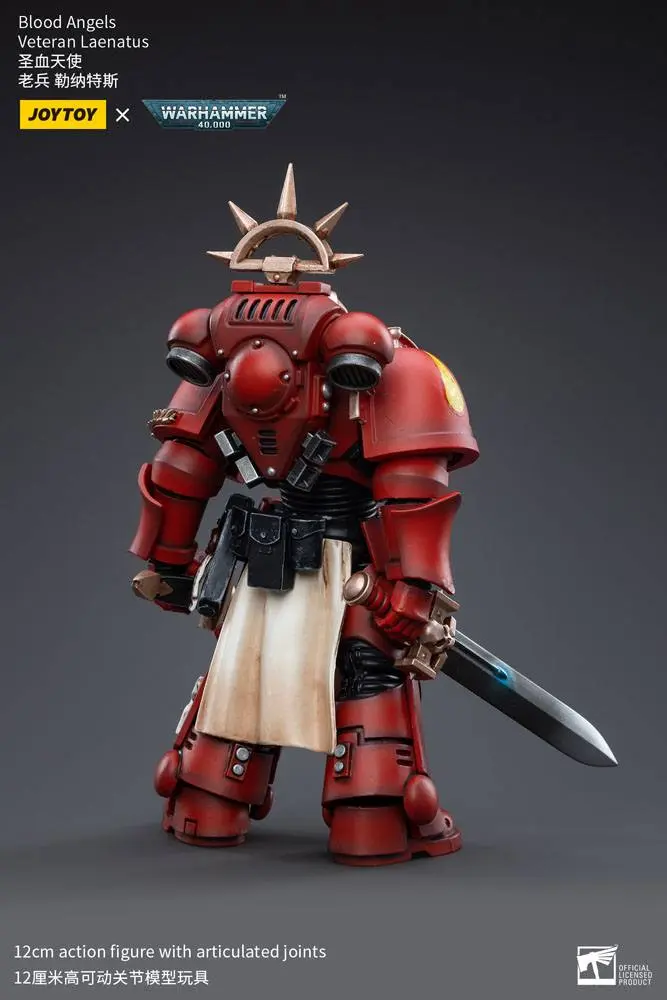 Warhammer 40k Actionfigur 1/18 Blood Angels Veteran Laenatus 12 cm termékfotó