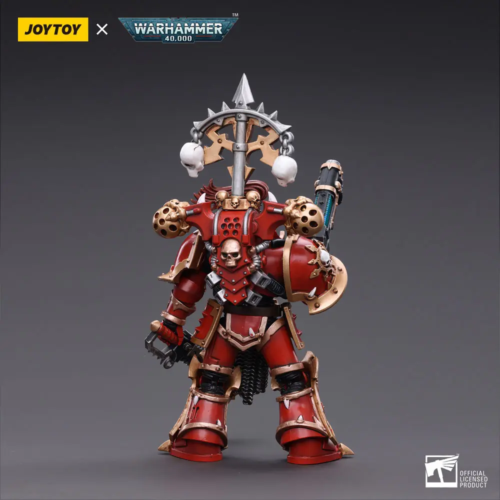 Warhammer 40k Actionfigur 1/18 Chaos Space Marines Crimson Slaughter Brother Karvult 12 cm Produktfoto