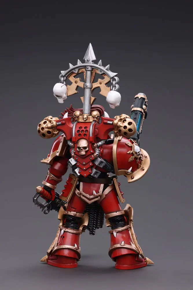 Warhammer 40k Actionfigur 1/18 Chaos Space Marines Crimson Slaughter Brother Karvult 12 cm Produktfoto