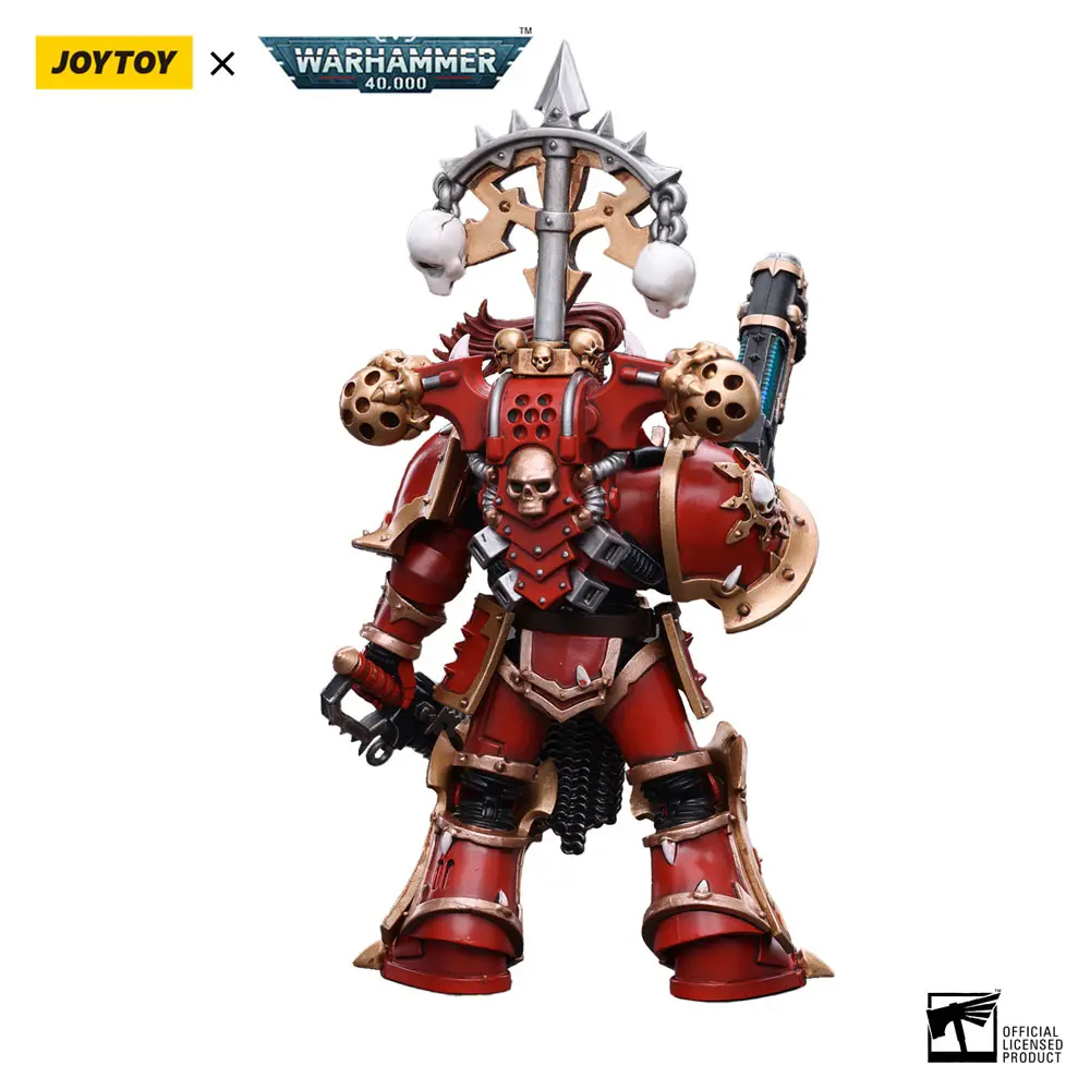 Warhammer 40k Actionfigur 1/18 Chaos Space Marines Crimson Slaughter Brother Karvult 12 cm Produktfoto