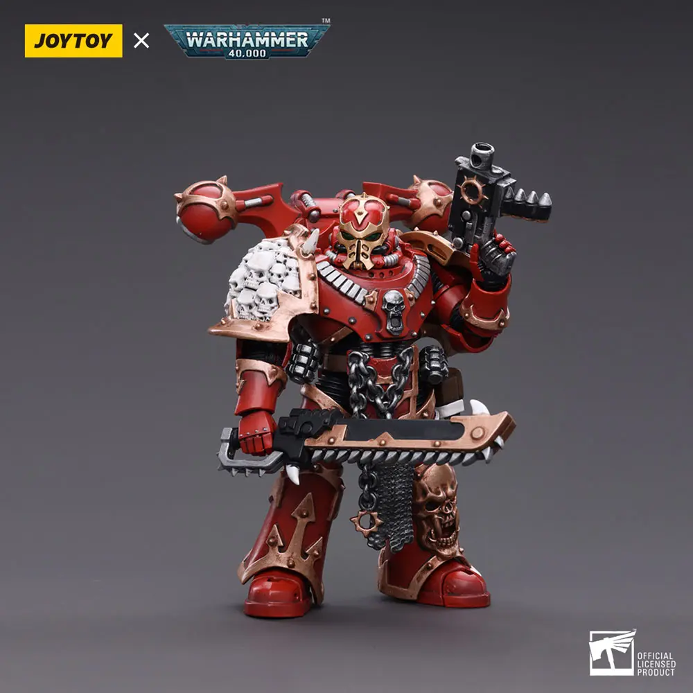 Warhammer 40k Actionfigur 1/18 Chaos Space Marines Crimson Slaughter Brother Maganar 12 cm Produktfoto