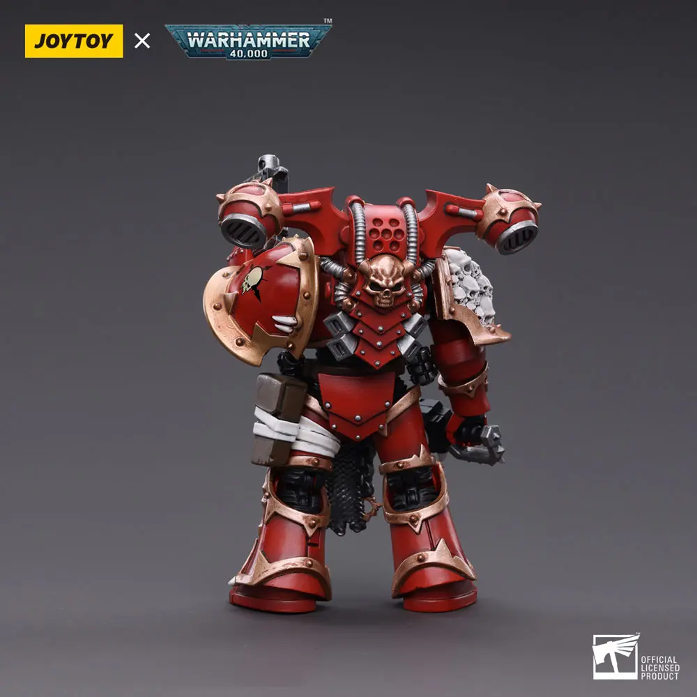 Warhammer 40k Actionfigur 1/18 Chaos Space Marines Crimson Slaughter Brother Maganar 12 cm Produktfoto