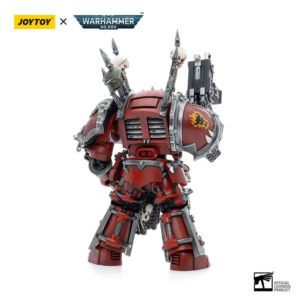 Warhammer 40k Actionfigur 1/18 Chaos Space Marines Word Bearers Chaos Terminator Garchak Vash 12 cm Produktfoto