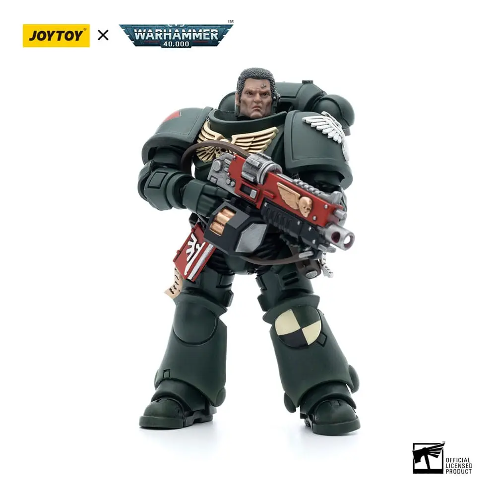Warhammer 40k Actionfigur 1/18 Dark Angels Intercessors Brother Asharr 12 cm Produktfoto