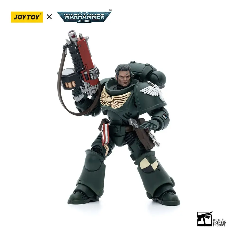 Warhammer 40k Actionfigur 1/18 Dark Angels Intercessors Brother Asharr 12 cm Produktfoto