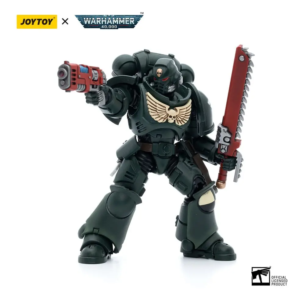 Warhammer 40k Actionfigur 1/18 Dark Angels Intercessors Sergeant Caslan 12 cm Produktfoto