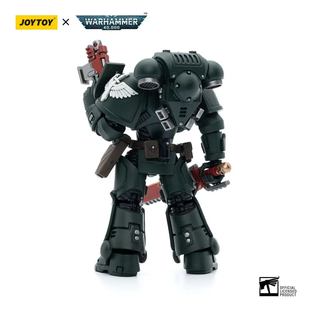 Warhammer 40k Actionfigur 1/18 Dark Angels Intercessors Sergeant Rakiel 12 cm Produktfoto