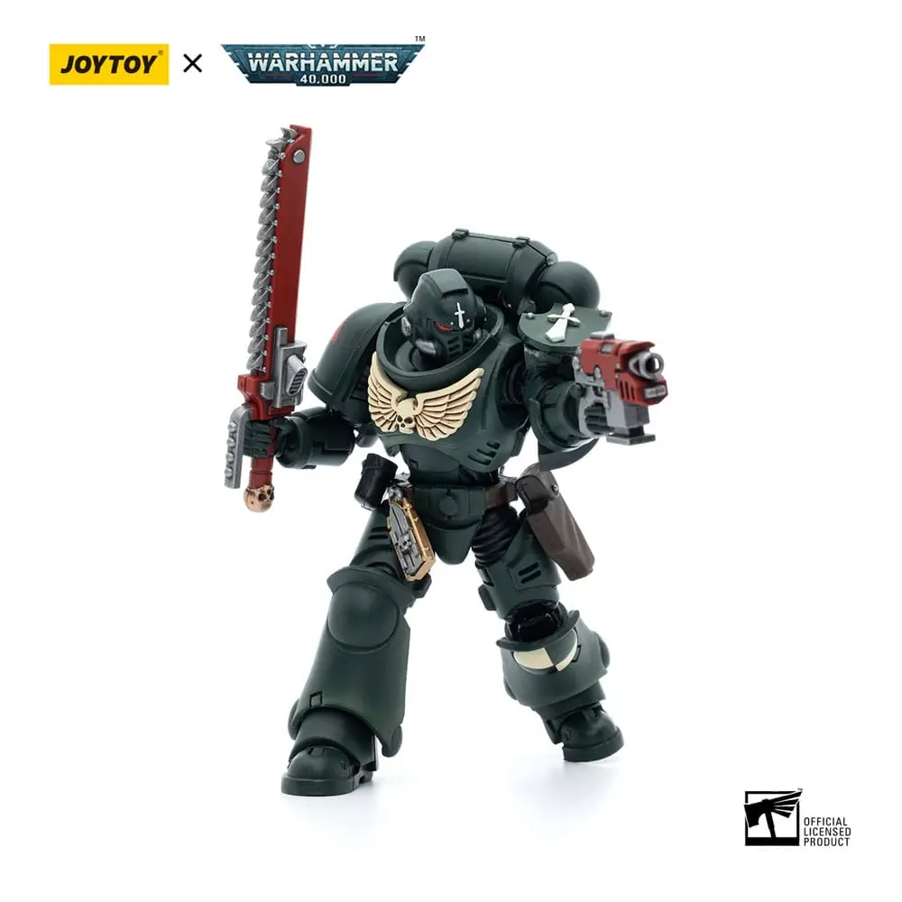 Warhammer 40k Actionfigur 1/18 Dark Angels Intercessors Sergeant Rakiel 12 cm Produktfoto