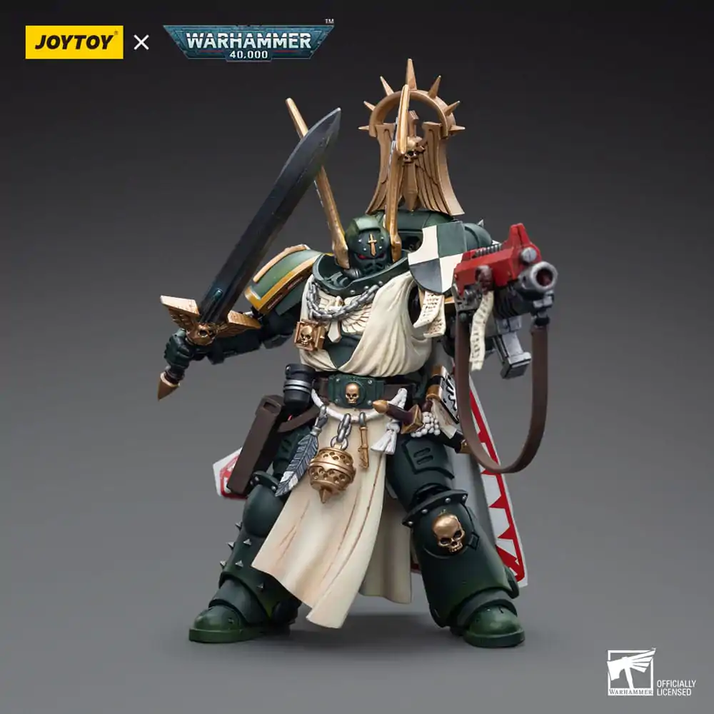 Warhammer 40k Actionfigur 1/18 Dark Angels Master Lazarus 12 cm termékfotó