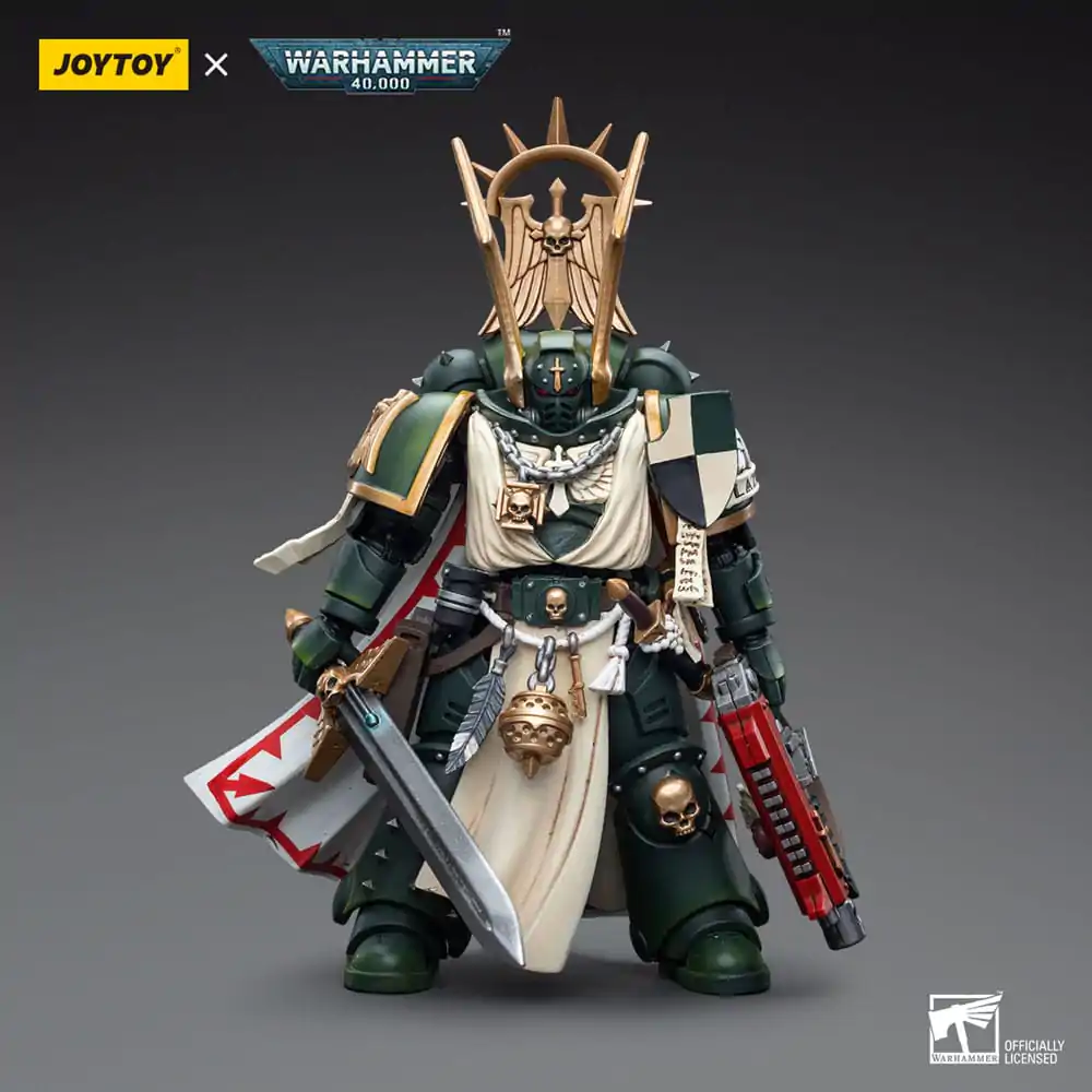 Warhammer 40k Actionfigur 1/18 Dark Angels Master Lazarus 12 cm termékfotó