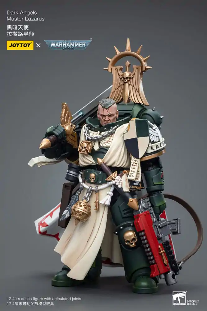 Warhammer 40k Actionfigur 1/18 Dark Angels Master Lazarus 12 cm termékfotó