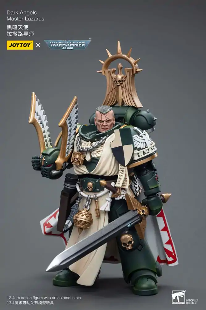 Warhammer 40k Actionfigur 1/18 Dark Angels Master Lazarus 12 cm termékfotó