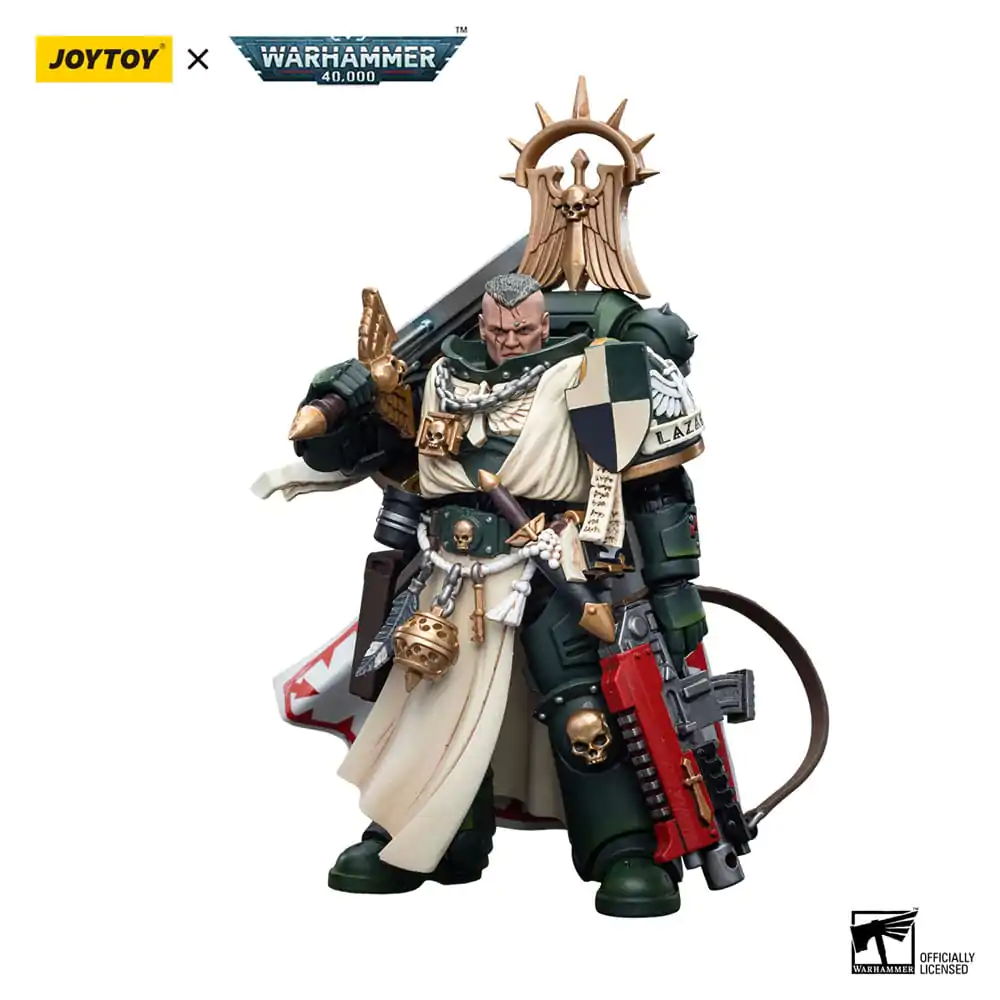 Warhammer 40k Actionfigur 1/18 Dark Angels Master Lazarus 12 cm termékfotó