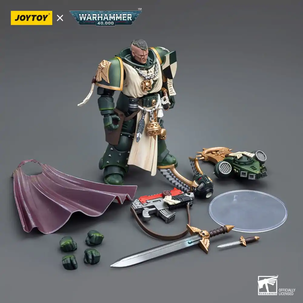 Warhammer 40k Actionfigur 1/18 Dark Angels Master Lazarus 12 cm termékfotó