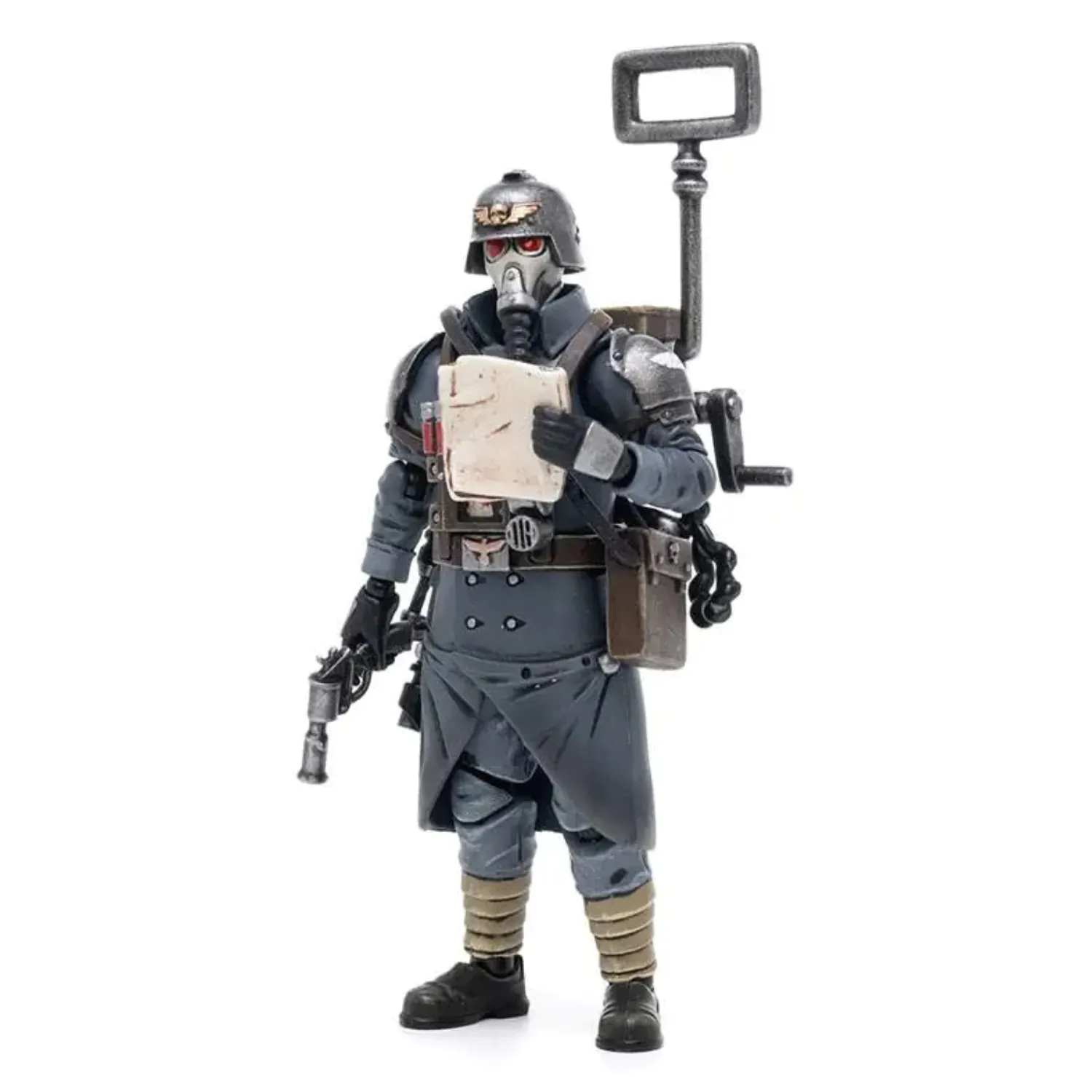 Warhammer 40k Actionfigur 1/18 Death Korps of Krieg Veteran Squad Guardsman Communications Specialist 10 cm Produktfoto