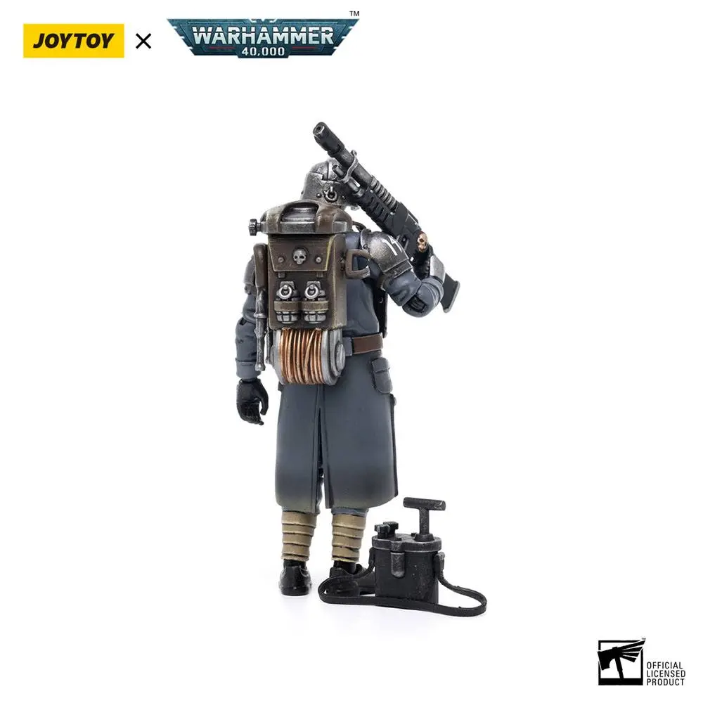 Warhammer 40k Actionfigur 1/18 Death Korps of Krieg Veteran Squad Gardist Sprengstoffexperte 10 cm Produktfoto