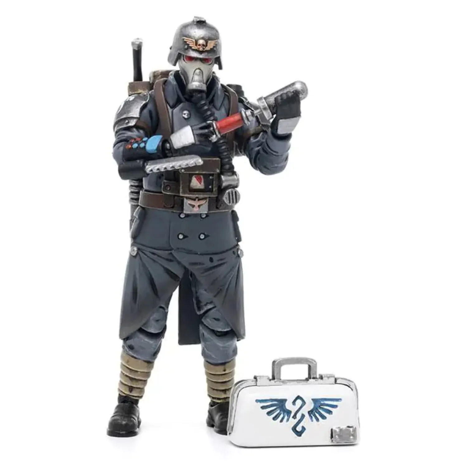 Warhammer 40k Action Figur 1/18 Death Korps of Krieg Veteran Squad Guardsman Medic 10 cm Produktfoto
