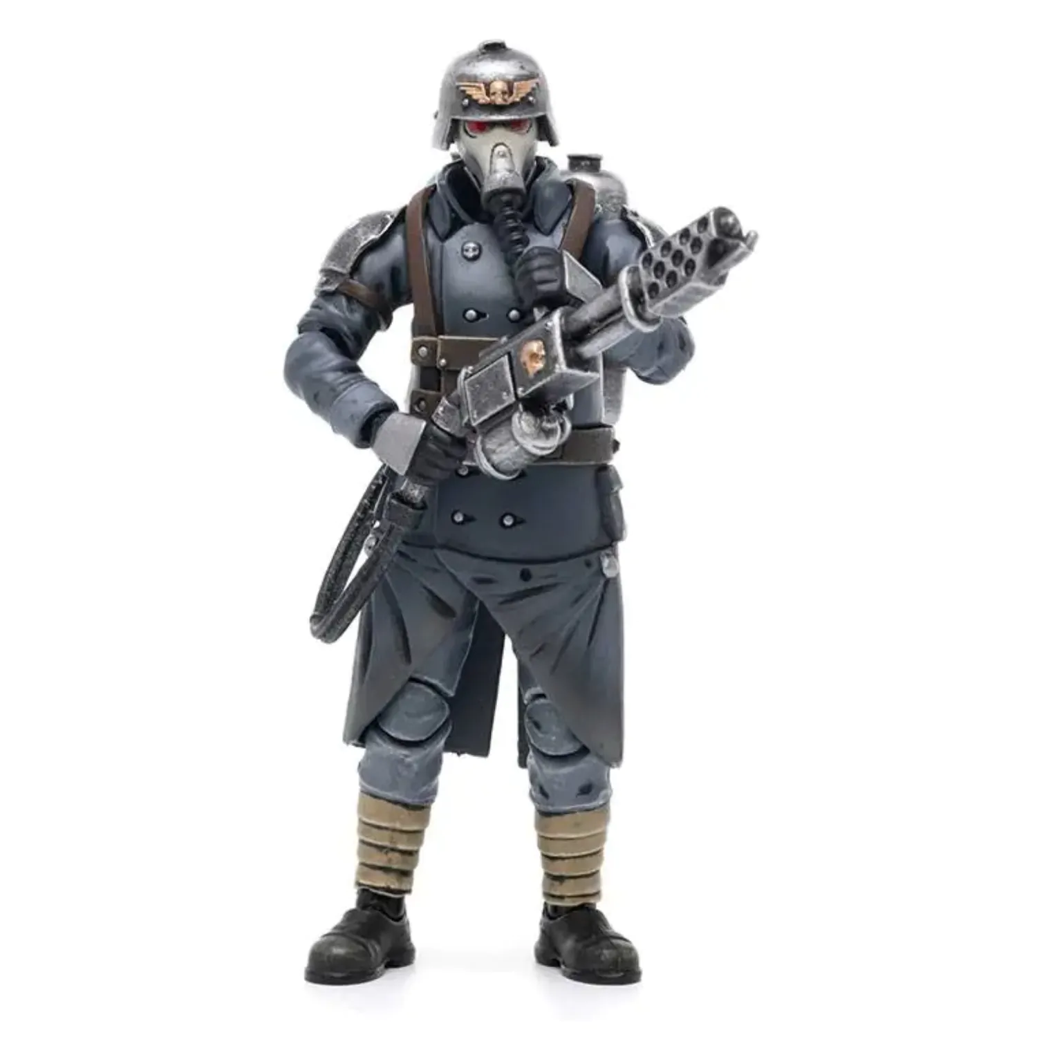 Warhammer 40k Action Figur 1/18 Death Korps of Krieg Veteran Squad Guardsman mit Flamer 10 cm Produktfoto