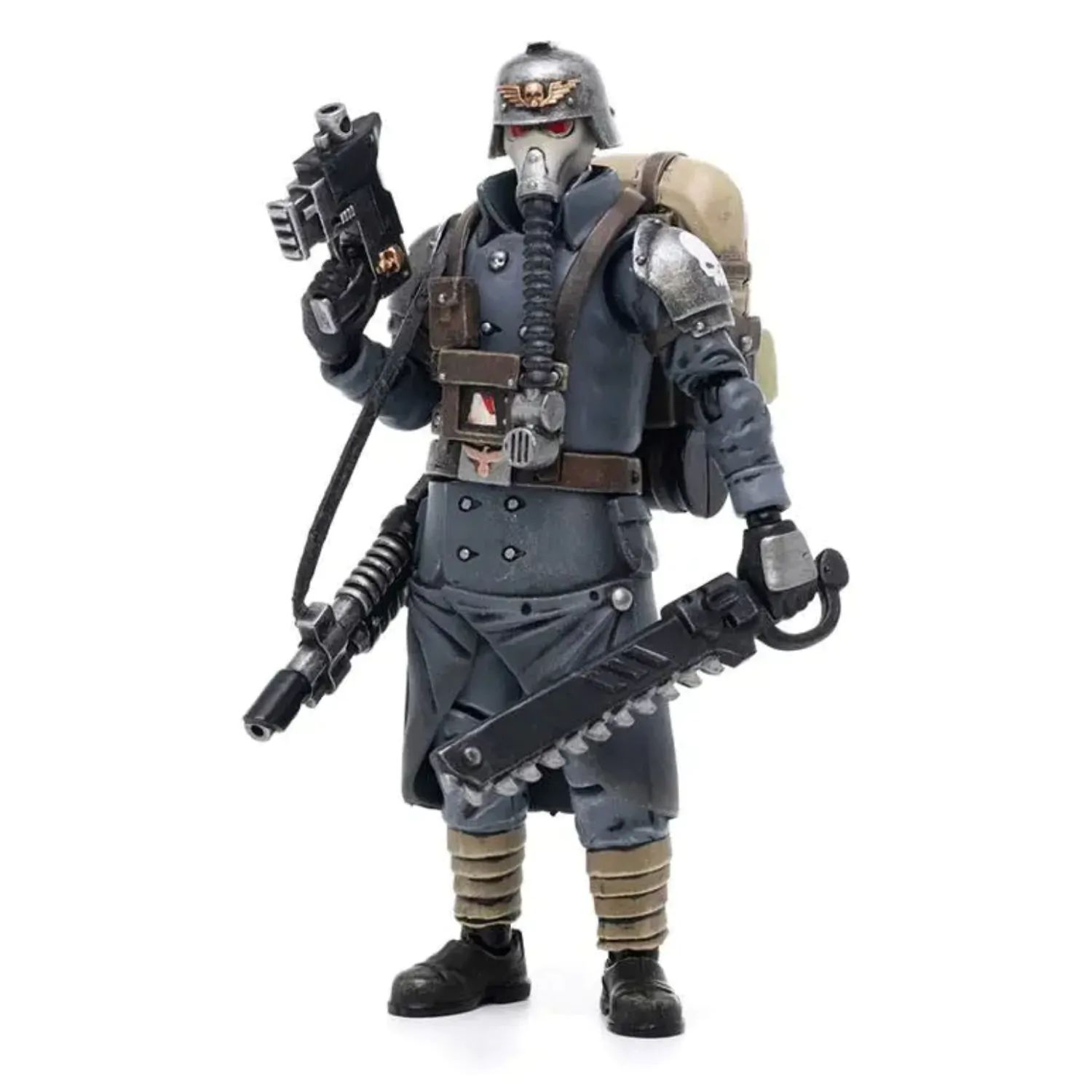 Warhammer 40k Actionfigur 1/18 Death Korps of Krieg Veteranen Squad Sergeant 10 cm Produktfoto