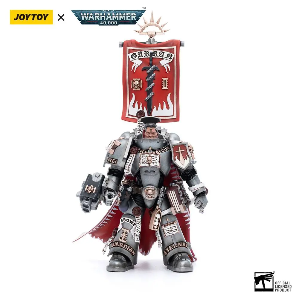 Warhammer 40k Actionfigur 1/18 Grey Knights Castellan Crowe 12 cm Produktfoto
