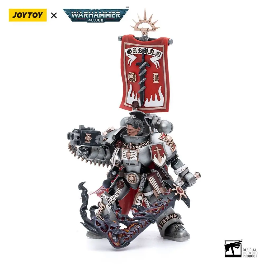 Warhammer 40k Actionfigur 1/18 Grey Knights Castellan Crowe 12 cm Produktfoto